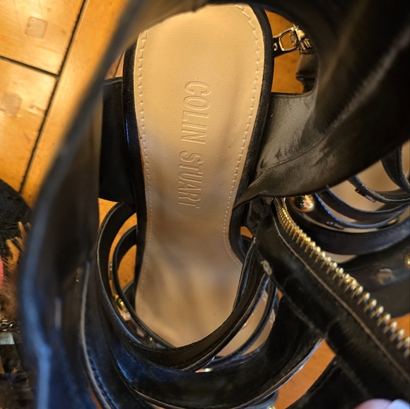 Colin Stuart gladiator high heel sandles. Size 7 - Picture 7 of 8